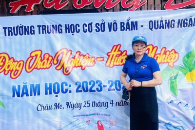 Hoạt động trải nghiệm của  học  sinh lớp 9 – Trường THCS Võ Bẩm